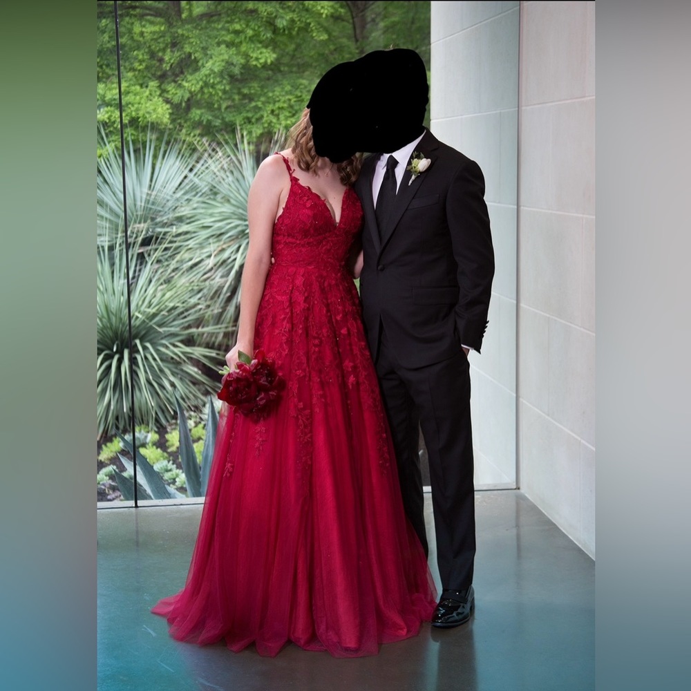 Red Ball Gown Dress